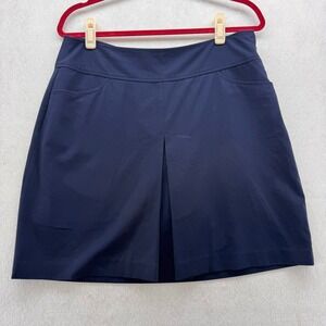 EP Pro Golf Skort Pull On Pleated Athletic Navy Blue‎ Size 12